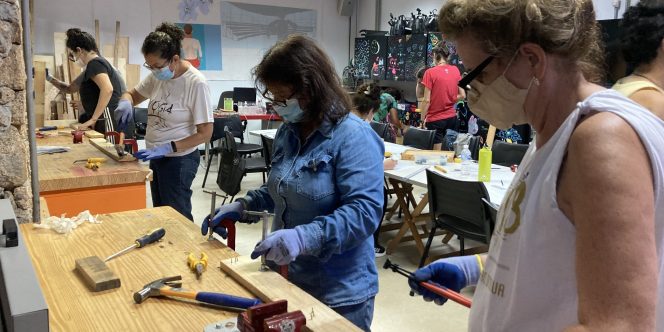Introdução a Marcenaria Criativa para Mulheres - Foto: Maira Pinto 