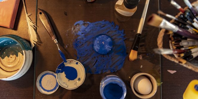 Pigmentos na Arte História e Aspectos Materiais - Foto: Isabella Finholdt