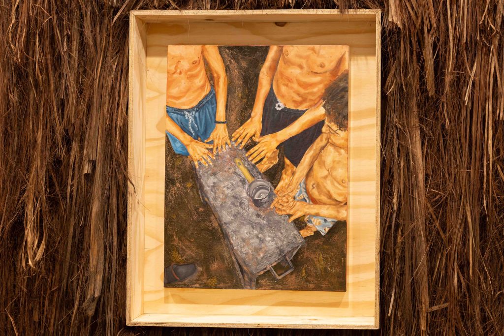 Sorocaba 06 de março de 2026 | 4ª edição da Frestas – Trienal de Artes no Sesc Sorocaba que ocorre de 28 de fevereiro a 16 de agosto de 2026, com o tema "do caminho um rezo | Asmahen Jaloul | Foto: Nilton Fukuda