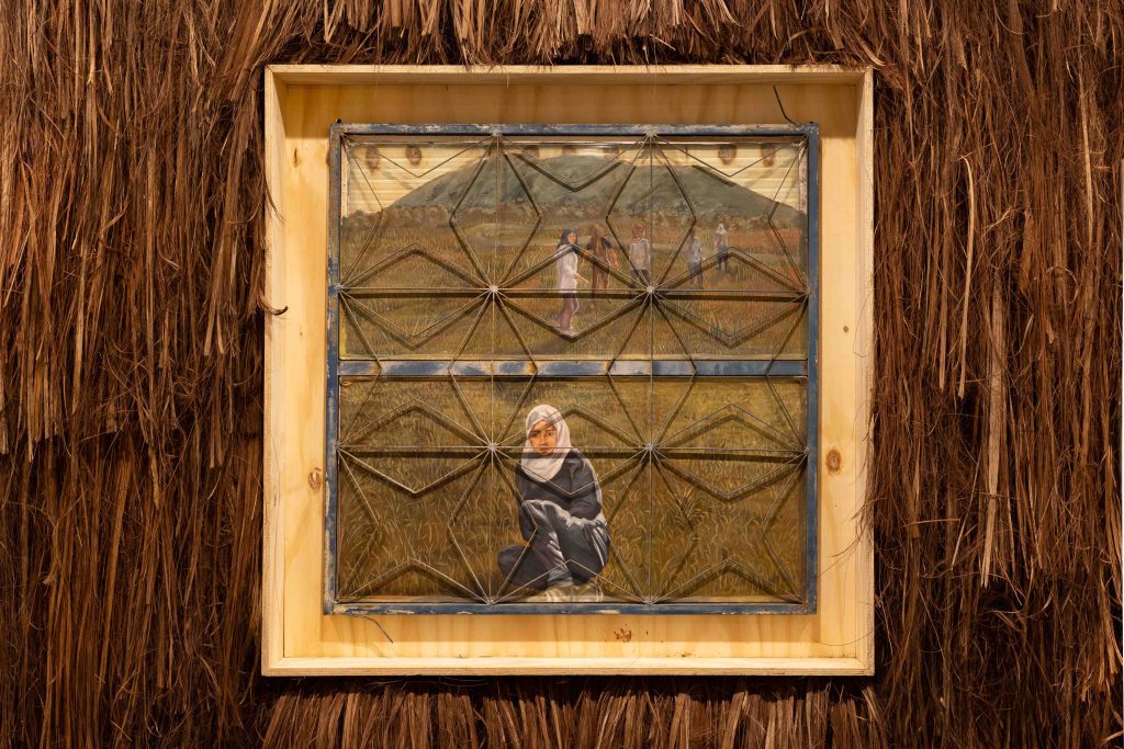 Sorocaba 06 de março de 2026 | 4ª edição da Frestas – Trienal de Artes no Sesc Sorocaba que ocorre de 28 de fevereiro a 16 de agosto de 2026, com o tema "do caminho um rezo | Asmahen Jaloul | Foto: Nilton Fukuda