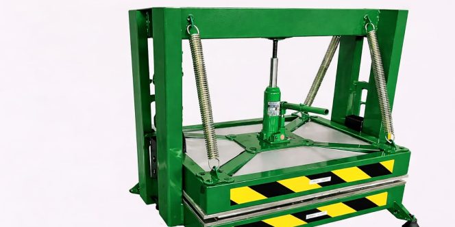 Projetos Abertos de Reciclagem de Plástico: Construção de Prensa Fria
