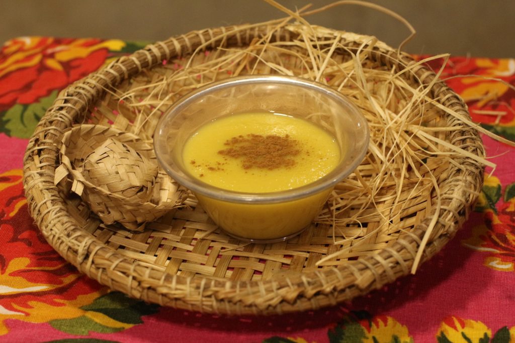Doce Sesc: Curau com canela (veggie)