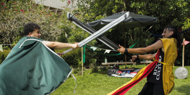 SwordPlay - Vivência de Combate Lúdico com Espadas de Espuma - Foto: Divulgação