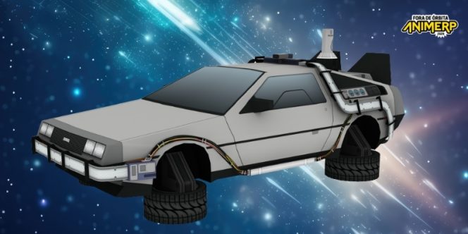 Papercraft Criativo: DeLorean - De Volta para o Futuro (foto divulgação)
