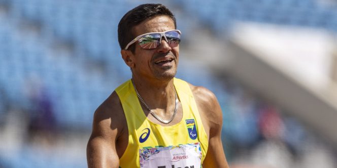 20.05.2024 - EDSON CAVALCANTE - Mundial de Atletismo KOBE  2024, no Kobe Edson Cavalcante - Foto: Alessandra Cabral/CPB.