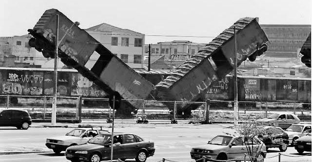Vagões, 2001 - José Resende/Arte Cidade
Foto: Antônio Saggese