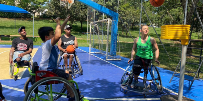 Seleção Brasileira Feminina de Basquete em Cadeira de Rodas - Divulgação
