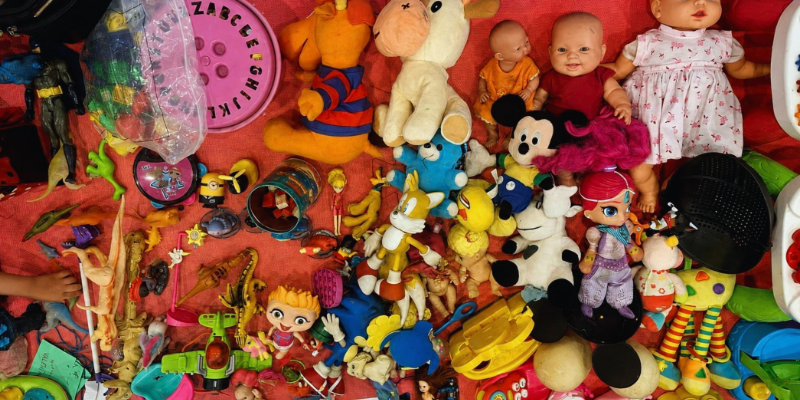 Imagem publicada pela fonte para Feira de troca de brinquedos