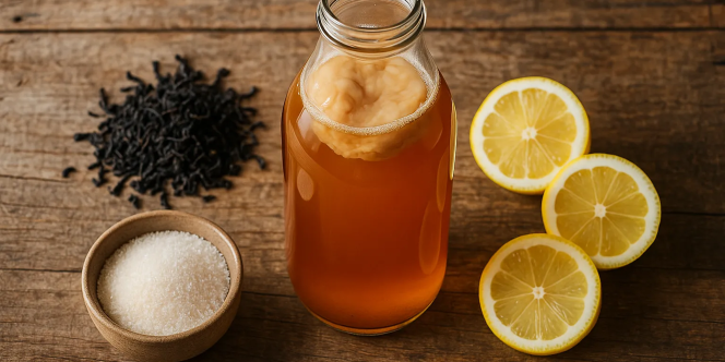 A magia da Fermentação: Kombucha - divulgação