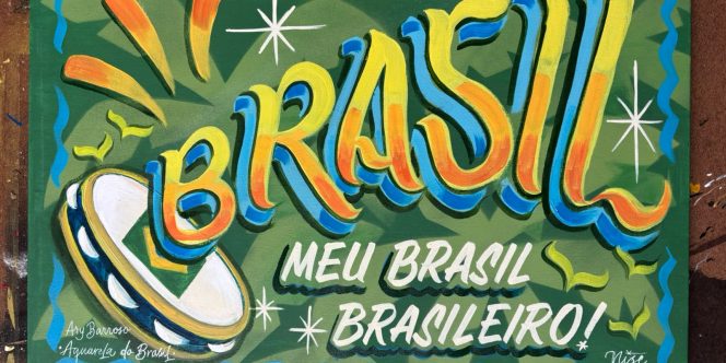 Letreirando: Um Passeio Pela Caligrafia Popular do Brasil - divulgação