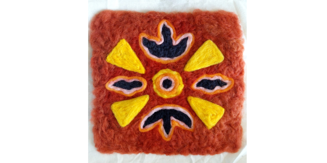 Arte Brasileira em Feltragem a Seco - divulgação