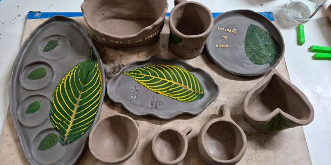 Na Feira também Tem! Sentir o barro e folhas da Mata Atlântica